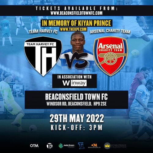 🚨JOIN US THIS AFTERNOON!🚨

Tickets👇
Available at the gate.

Donations👇
http://ow.ly/phsQ50J8VI8

#afc | #Arsenal | #Teamharvey | #Charityfootball | #Legends