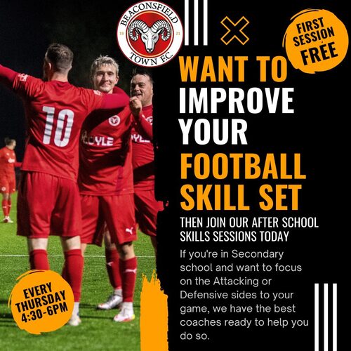 🚨Every Thursday 🚨

🏟 Are you aged 11 to 16 and want time to focus on specific skills such as shooting or shot stopping etc?

Then sign up TODAY for your FREE taster session and be with us tonight for the first session.

Link in bio...
